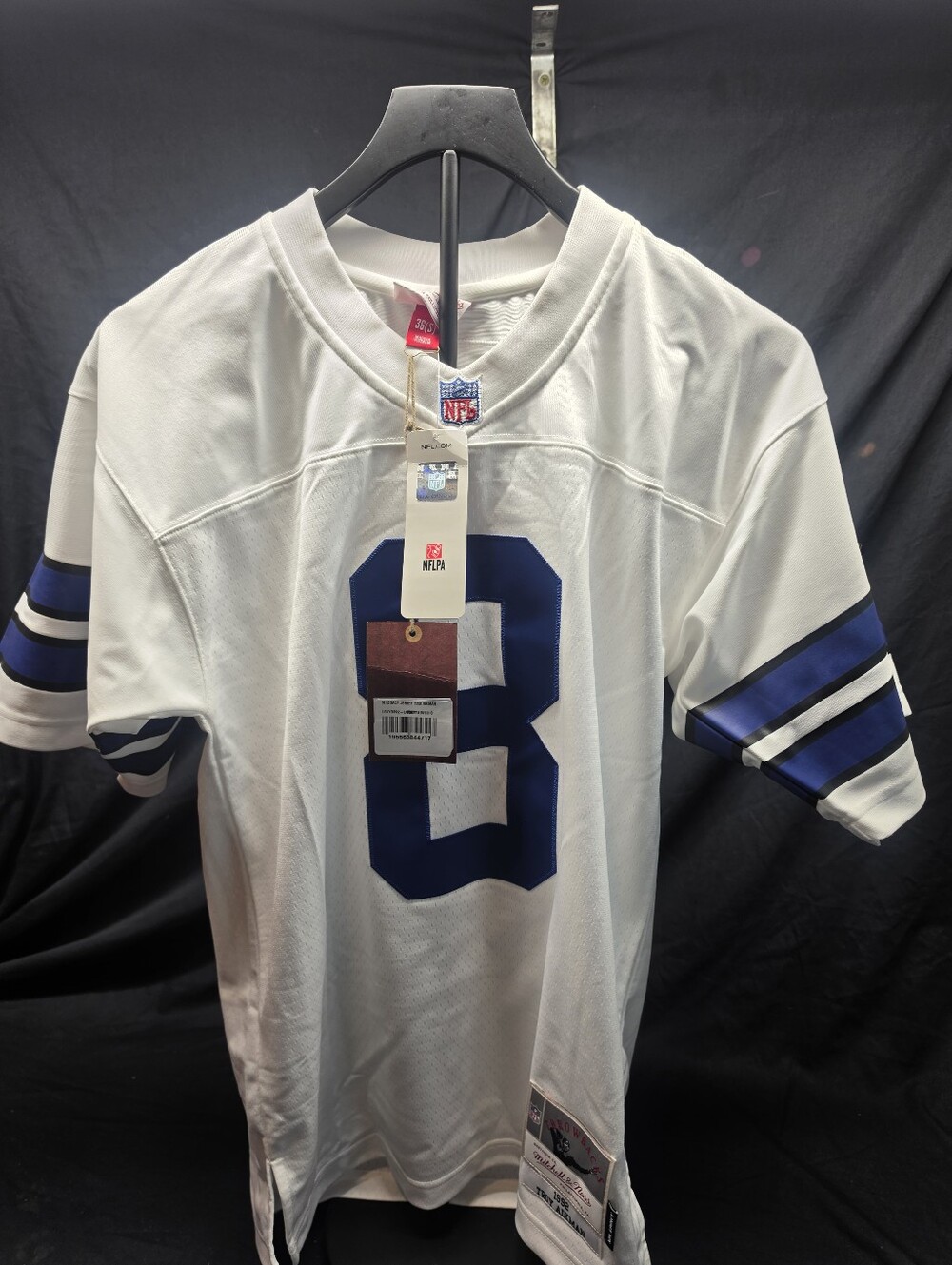 NWT Mitchell & Ness Troy Aikman #8 Dallas Cowboys 1992 Legacy Jersey Men's Small